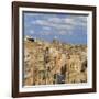 View of the Old Town and Victoria Gate from the Upper Barraca Gardens, Valletta, Malta, Europe-Eleanor Scriven-Framed Photographic Print