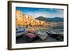 View of the Old Town. Cefalu, Sicily-James Lange-Framed Photographic Print