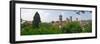 View of the old town center skylines, Citta alta, Bergamo, Lombardy, Italy-null-Framed Photographic Print