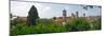 View of the old town center skylines, Citta alta, Bergamo, Lombardy, Italy-null-Mounted Photographic Print
