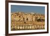 View of the Old Town from the Grand Harbour in the Golden Early Morning, Valletta, Malta, Europe-Eleanor Scriven-Framed Photographic Print