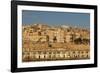 View of the Old Town from the Grand Harbour in the Golden Early Morning, Valletta, Malta, Europe-Eleanor Scriven-Framed Photographic Print