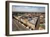 View of the Old Town of Cracow, Old Sukiennice in Poland. (World Heritage Site by Unesco)-De Visu-Framed Photographic Print