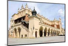 View of the Old Town of Cracow, Old Sukiennice, Poland-dziewul-Mounted Photographic Print