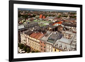 View of the Old Town of Cracow. Poland-De Visu-Framed Photographic Print