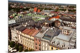 View of the Old Town of Cracow. Poland-De Visu-Mounted Photographic Print