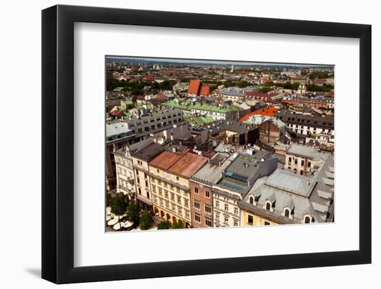 View of the Old Town of Cracow. Poland-De Visu-Framed Photographic Print