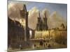 View of the Old Town of Prague with the Church of Our Lady before Tyn-Ferdinand Lepick-Mounted Giclee Print