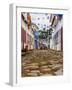 View of the Old Town, Paraty, State of Rio de Janeiro, Brazil, South America-Karol Kozlowski-Framed Photographic Print