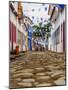 View of the Old Town, Paraty, State of Rio de Janeiro, Brazil, South America-Karol Kozlowski-Mounted Photographic Print
