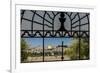 View of the Old Town with the Dome of the Rock from the Catholic Franciscan Church of Dominus Flevi-Massimo Borchi-Framed Photographic Print