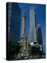 View of the Old Water Tower-Jim Schwabel-Stretched Canvas