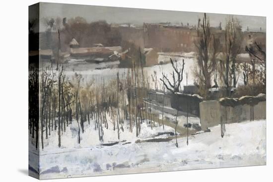 View of the Oosterpark in Amsterdam in the Snow, 1892-Georg-Hendrik Breitner-Stretched Canvas