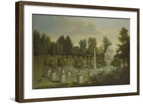 View of the Orange Tree Garden, Chiswick House-Pieter Andreas Rysbrack-Framed Giclee Print