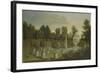 View of the Orange Tree Garden, Chiswick House-Pieter Andreas Rysbrack-Framed Giclee Print