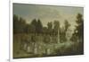 View of the Orange Tree Garden, Chiswick House-Pieter Andreas Rysbrack-Framed Giclee Print