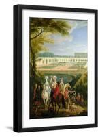 View of the Orangerie at Versailles, After 1697-Pierre-Denis Martin-Framed Giclee Print