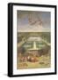 View of the Orangerie at Versailles-Jean the Younger Cotelle-Framed Giclee Print