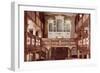 View of the Organ-null-Framed Giclee Print