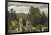 View of the outskirts of Caen, 1872-75-Stanislas Victor Edouard Lepine-Framed Giclee Print