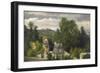 View of the outskirts of Caen, 1872-75-Stanislas Victor Edouard Lepine-Framed Giclee Print