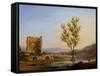 View of the Outskirts of Rome-Pierre Henri de Valenciennes-Framed Stretched Canvas