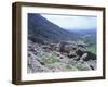 View of the Palace and Walls of the Acropolis with the Gulf of Argos in the Background-null-Framed Giclee Print