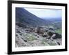 View of the Palace and Walls of the Acropolis with the Gulf of Argos in the Background-null-Framed Giclee Print