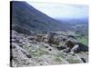 View of the Palace and Walls of the Acropolis with the Gulf of Argos in the Background-null-Stretched Canvas