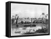 View of the Palace of Agra, from the River, C1860-null-Framed Stretched Canvas