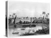 View of the Palace of Agra, from the River, C1860-null-Stretched Canvas