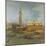 View of the Palace of St Mark, Venice, with Preparations for the Doge's Wedding-Canaletto-Mounted Giclee Print