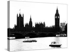View of the Palace of Westminster and Big Ben - City of London - UK - England - United Kingdom-Philippe Hugonnard-Stretched Canvas