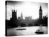 View of the Palace of Westminster and Big Ben - City of London - UK - England - United Kingdom-Philippe Hugonnard-Stretched Canvas