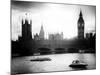 View of the Palace of Westminster and Big Ben - City of London - UK - England - United Kingdom-Philippe Hugonnard-Mounted Photographic Print