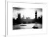 View of the Palace of Westminster and Big Ben - City of London - UK - England - United Kingdom-Philippe Hugonnard-Framed Art Print