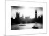 View of the Palace of Westminster and Big Ben - City of London - UK - England - United Kingdom-Philippe Hugonnard-Mounted Art Print