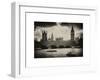 View of the Palace of Westminster and Big Ben - City of London - UK - England - United Kingdom-Philippe Hugonnard-Framed Art Print