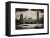 View of the Palace of Westminster and Big Ben - City of London - UK - England - United Kingdom-Philippe Hugonnard-Framed Stretched Canvas