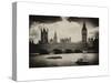 View of the Palace of Westminster and Big Ben - City of London - UK - England - United Kingdom-Philippe Hugonnard-Stretched Canvas