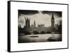 View of the Palace of Westminster and Big Ben - City of London - UK - England - United Kingdom-Philippe Hugonnard-Framed Stretched Canvas