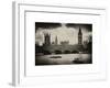 View of the Palace of Westminster and Big Ben - City of London - UK - England - United Kingdom-Philippe Hugonnard-Framed Art Print