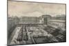 View of the Palais-Royal in 1834, 1915-Albert Delton-Mounted Giclee Print