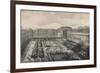 View of the Palais-Royal in 1834, 1915-Albert Delton-Framed Giclee Print