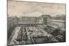 View of the Palais-Royal in 1834, 1915-Albert Delton-Mounted Giclee Print