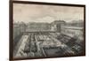 View of the Palais-Royal in 1834, 1915-Albert Delton-Framed Giclee Print