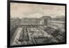 View of the Palais-Royal in 1834, 1915-Albert Delton-Framed Giclee Print