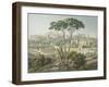 View of the Palatine Hill in Rome-Louis-Francois Cassas-Framed Giclee Print
