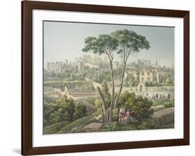 View of the Palatine Hill in Rome-Louis-Francois Cassas-Framed Giclee Print