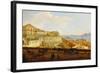 View of the Palazzo Reale, Naples-Joseph Rebell-Framed Giclee Print